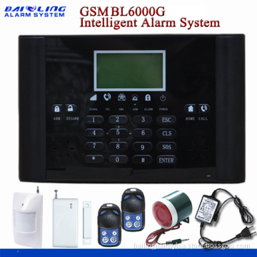 SMS Home Alarm System with 99 Wireless Zones